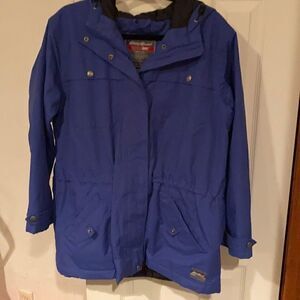 Eddie Bauer Weather Edge Hooded Jacket Size Medium